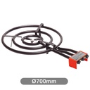 [401025015] Quemador de gas triple Ø700mm para paelleras de Ø360mm a Ø900mm