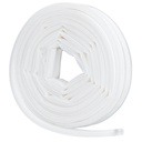 [500000002] Burlete de silicona adhesivo 9mm 6M Blanco