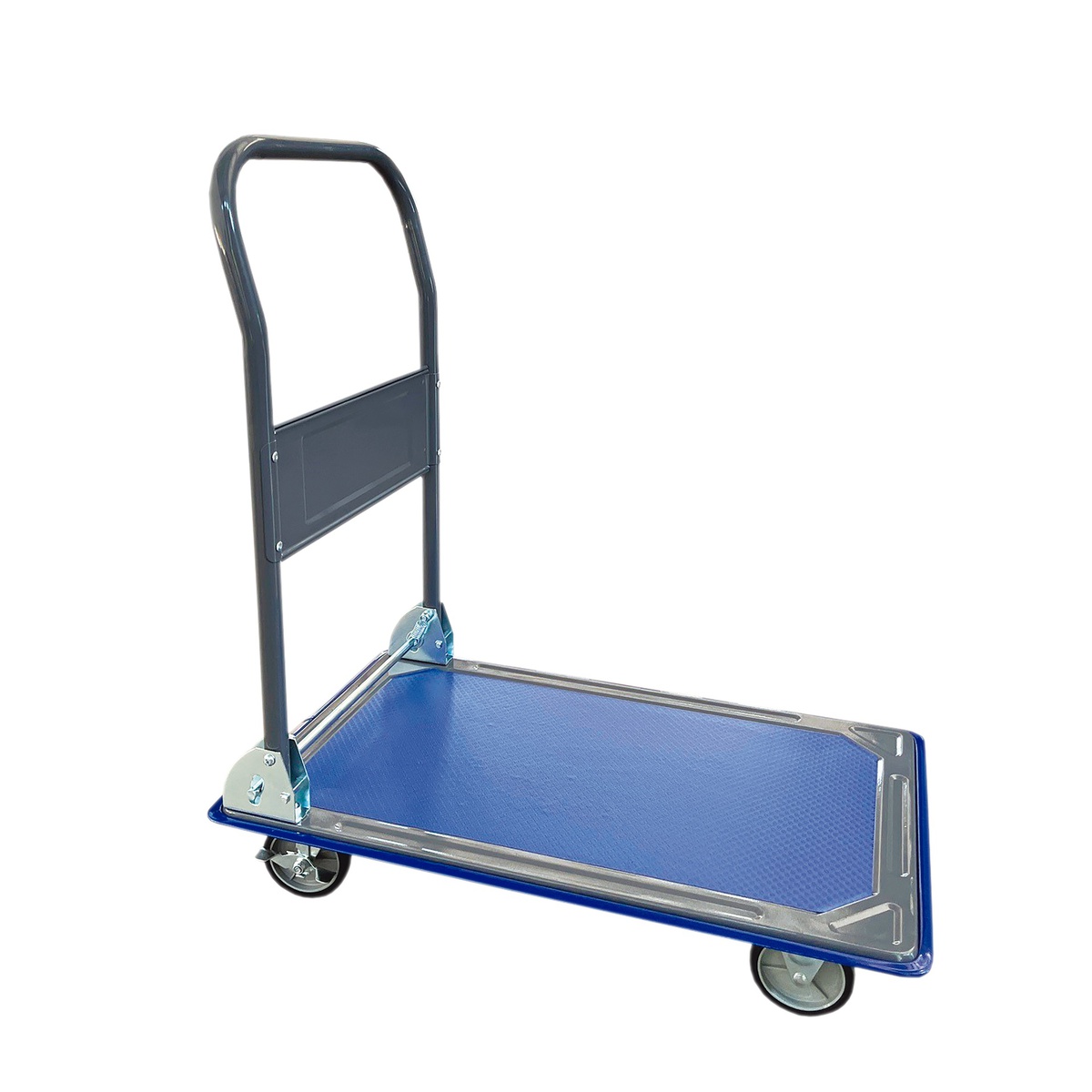 Carro plataforma de transporte plegable con frenos Máx. 150kg