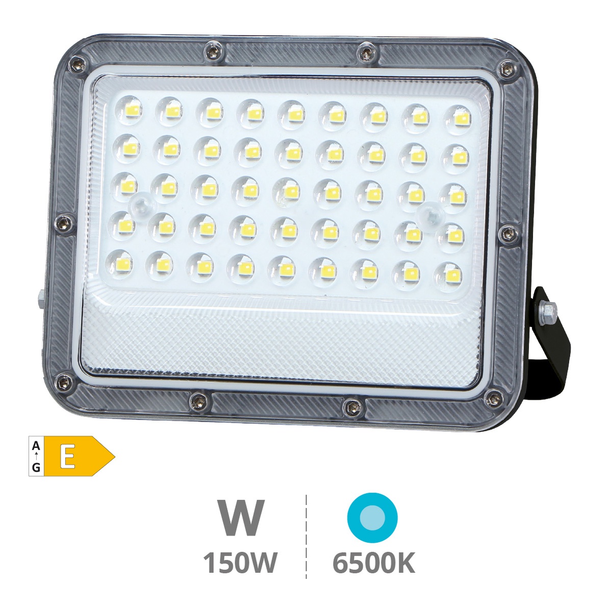 Belinta Aluminum LED floodlight 150W 6500K IP65 Black