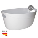 [402020015] Cesto multiusos ovalado 37L Blanco