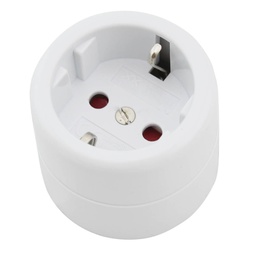 [000200250] Single surface round socket ceramic interior