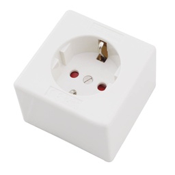 [000200251] Single surface square socket ceramic interior