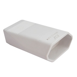 [000200485] Two pole socket 4mm White