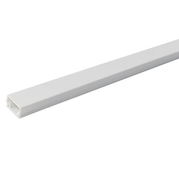 [000300612] Mini-canaleta eléctrica blanca adhesiva 2M 10x20mm