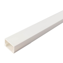 [000300613] Mini-canaleta eléctrica blanca adhesiva 2M 12x12mm