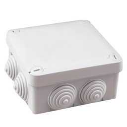 [000301313] Caja conexión cuadrada 105x105x40mm IP55 Gris