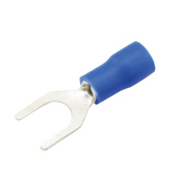 [000303605] 50pcs bag insulated spade terminal 6,5/2,5mm Blue