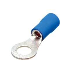 [000303613] Sachet 50 u Terminaux isolés ronds 4,3/2,5mm Bleu