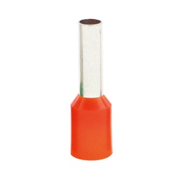 [000303645] Sachet 50 u pointes creuses isolées section 4 mm orange