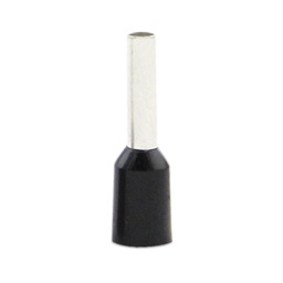 [000303643] Sachet 50 u pointes creuses isolées section 1,5 mm noir