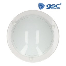 [000701936] Plafonnier rond blanc E27 20 W(60 W)