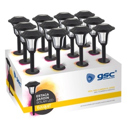 [000705365] Estaca jardin solar Bouquet 8000-8500K IP44 - 12u caja exp