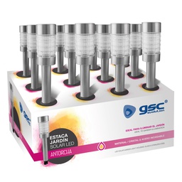 [000705366] Estaca jardin solar Antorcha 6000-6500K IP44 - 12u caja exp