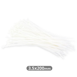 [000900085] Pack 100 Unidades Bridas 200x3.5mm Natural