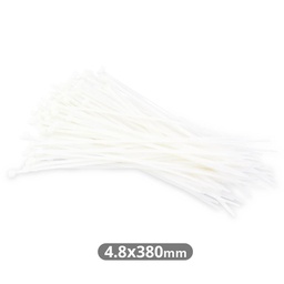 [000900088] Pack 100 Unidades Bridas 380x4.8mm Natural