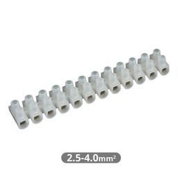 [001000102] Pack 10 Barrettes de Raccordement 4 mm2 - Naturelles