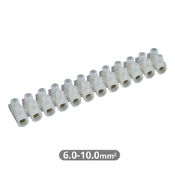 [001000104] Pack 10 Barrettes de Raccordement 10 mm2 - Naturelles