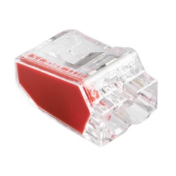 [001105517] Sachet 5 u Connecteurs d’épissure 2 voies 0,5-2,5 mm Rouge