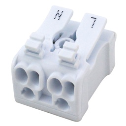 [001105524] 5pcs bag double push connector 0.5-2.5mm