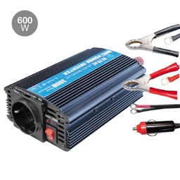 [001400201] Convertisseur/inverseur de courant 12 V à 230 V 600W