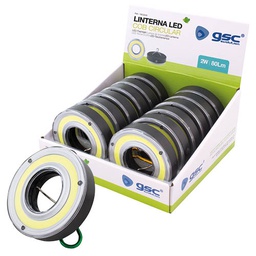 [001603240] Lanterna circular 2 W – 12 un. caixa expositor