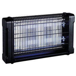 [001605383] Mata-insetos elétricos 2 x 10 W 80 m2 Negro