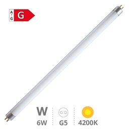 [002001178] Tube fluorescent T5 triphosphore 6W G5 226mm