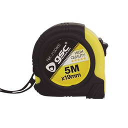 [002100460] Contractor Rubber Tape Measure- 19mm - 5M