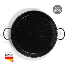 [002702516] Paellera acero esmaltado Ø500mm 12-14 raciones