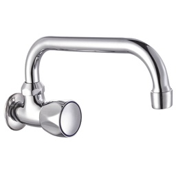 [003702422] Iguazu chromed wall sink spout