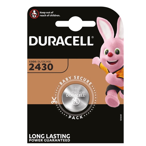 [009000151] Pila litio Duracell DL2430 Blister 1