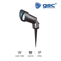 [201200000] Estaca jardín 1xGU10 Max. 12W (LED) IP65