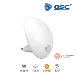 [202805005] LED night light with twilight and motion sensor 3000K