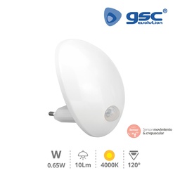 [202805006] LED night light with twilight and motion sensor 4000K