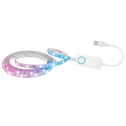 [204035002] Kit 2 M bande de LED intelligente à connexion bluetooth 5 W/M RGB IP44