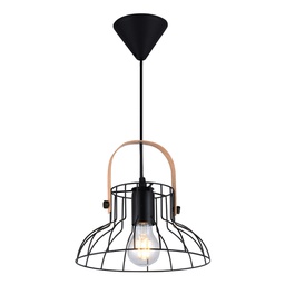 [204400017] Fundi series pendant lamp E27 Ø240MM black