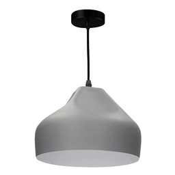 [204400024] Lámpara colgante Serie Kaseli E27 Ø230mm Gris