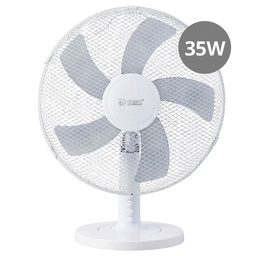 [300010012] Table fan 31cm Ø 35W White