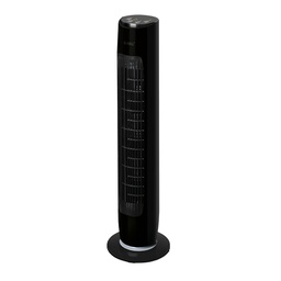 [300025001] Tower Fan Oscillating 45W Black