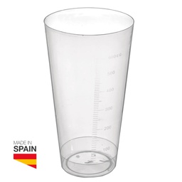 [401050001] Verre mesureur 600 cc - Sous film rétractable 24 u