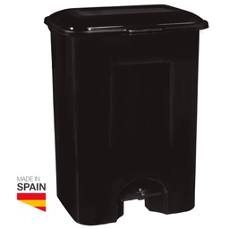 [402005003] Cubo de basura con pedal 80L Negro