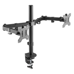 [500080004] Support TV/Moniteur avec double bras articulé 13&quot; - 32&quot;