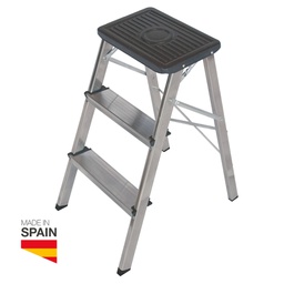 [502050002] Escabeau aluminium 3 marches Max. 150kg