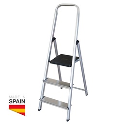 [502050003] Escalera aluminio 3 peldaños Max. 150kg