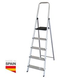 [502050005] Escalera aluminio 5 peldaños Max. 150kg