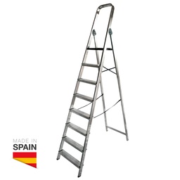 [502050008] Escalera aluminio 8 peldaños Max. 150kg