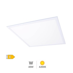 [203400008] Panneau à encastrer ultra fin LED Sabha 40 W 4200K Blanc