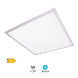 [203400011] Panel empotrable ultrafino LED Sabha 40W 6000K Níquel