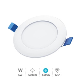 [201000038] Belur round recessed downlight 6W 6500K White